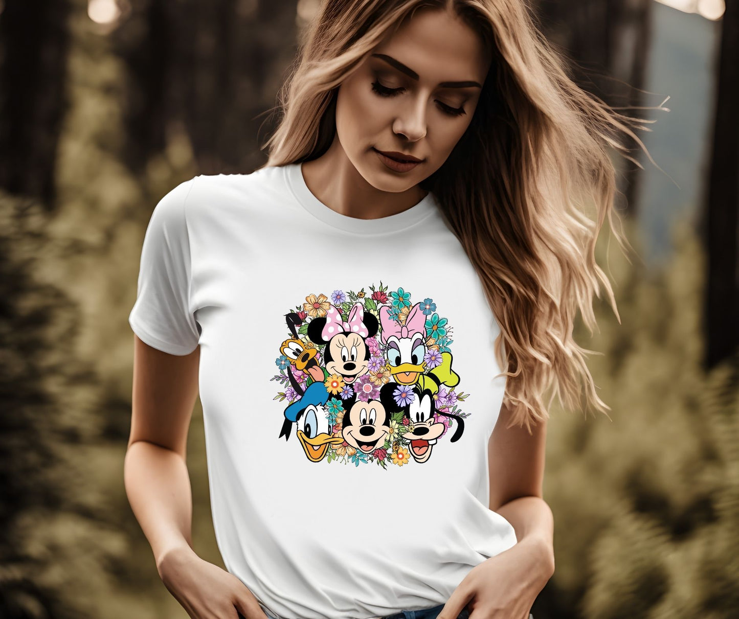 Epcot Flower Mickey Shirt