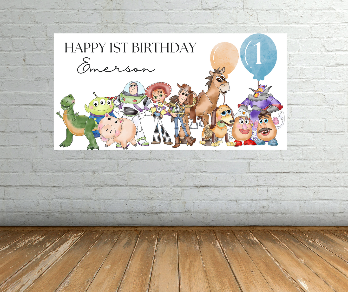 Toy Story Birthday Banner Template