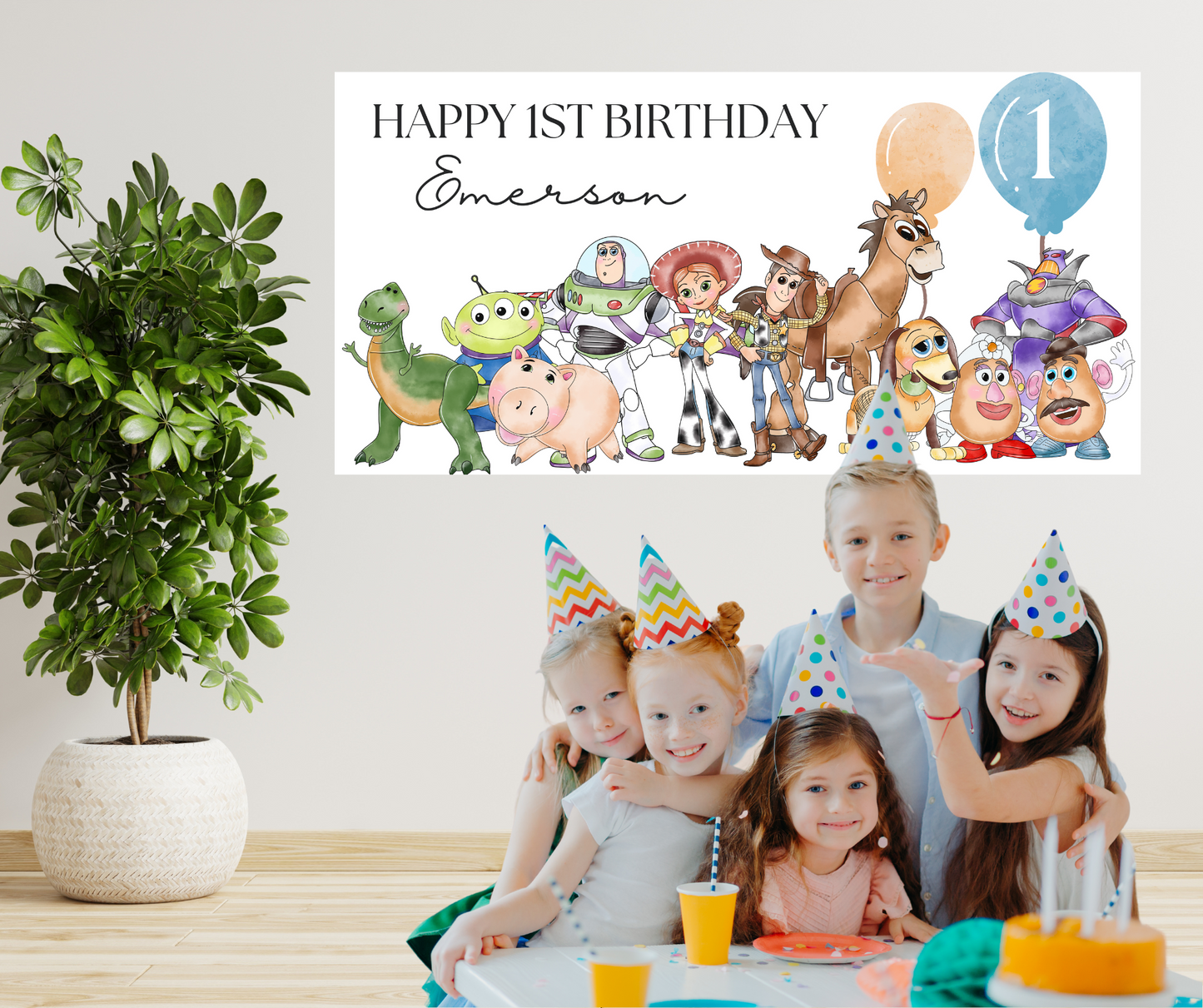 Toy Story Birthday Banner Template