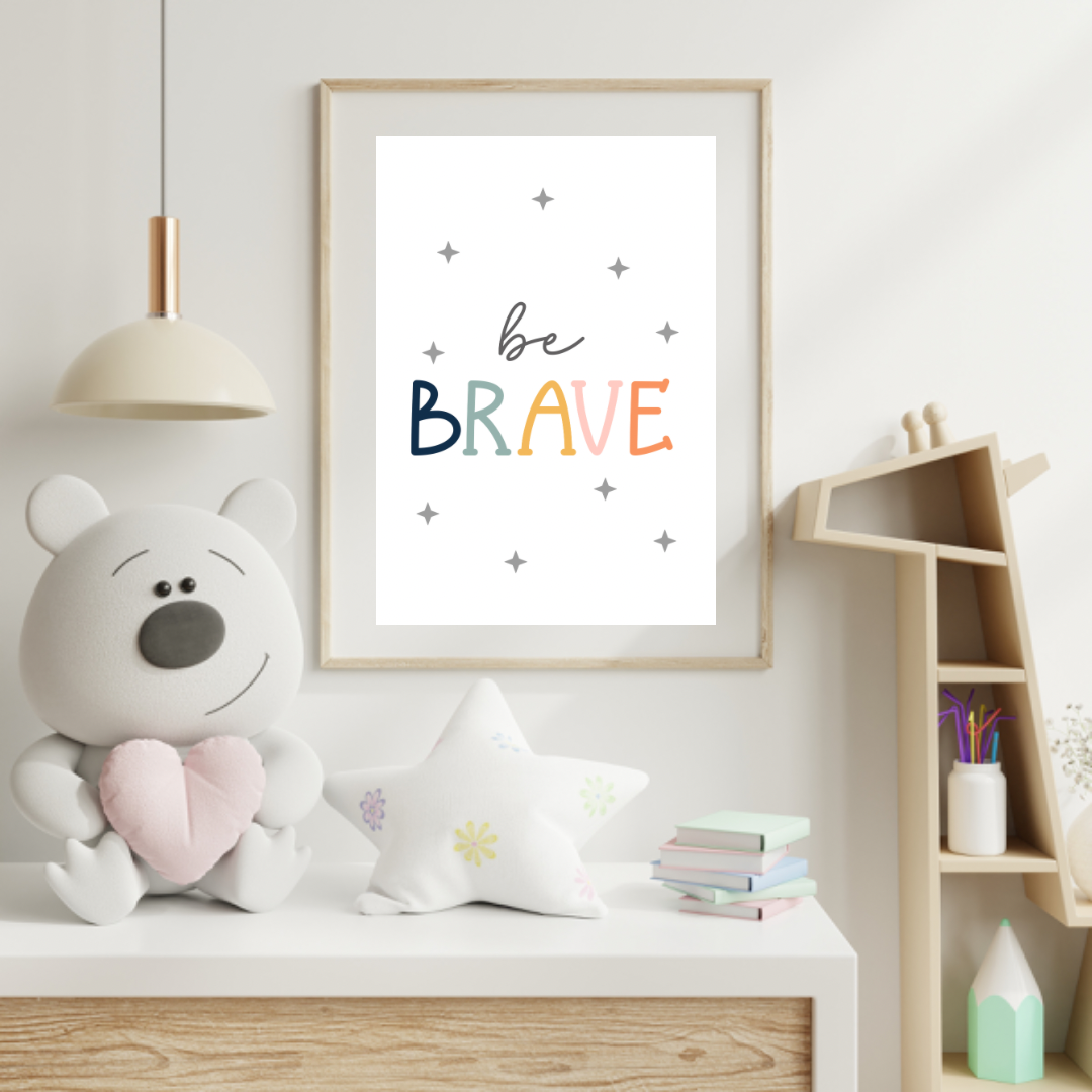 Kids Affirmation Wall Art