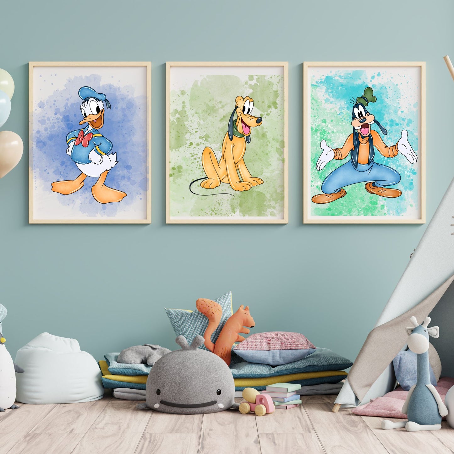 Mickey and Friends  Wall Art