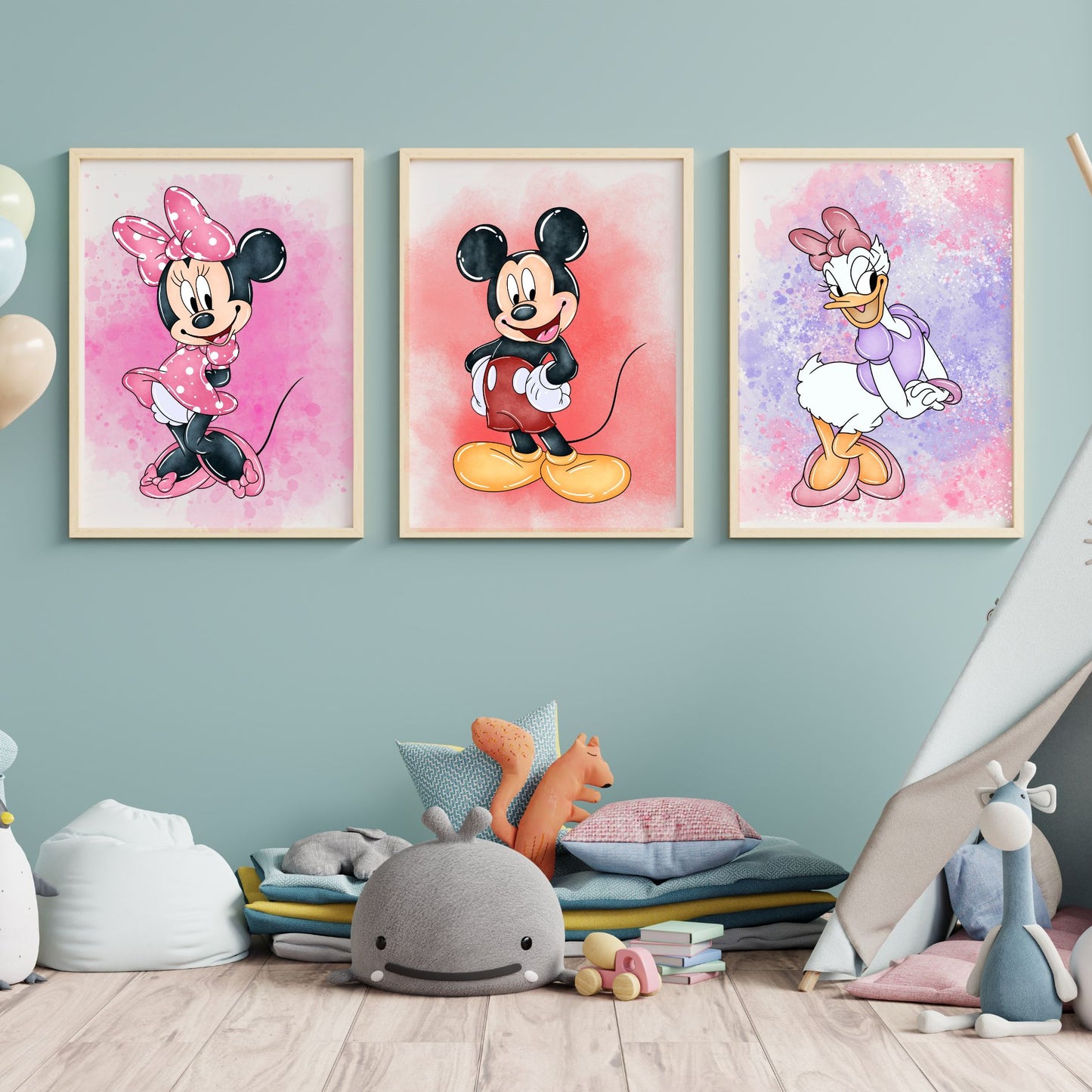 Mickey and Friends  Wall Art