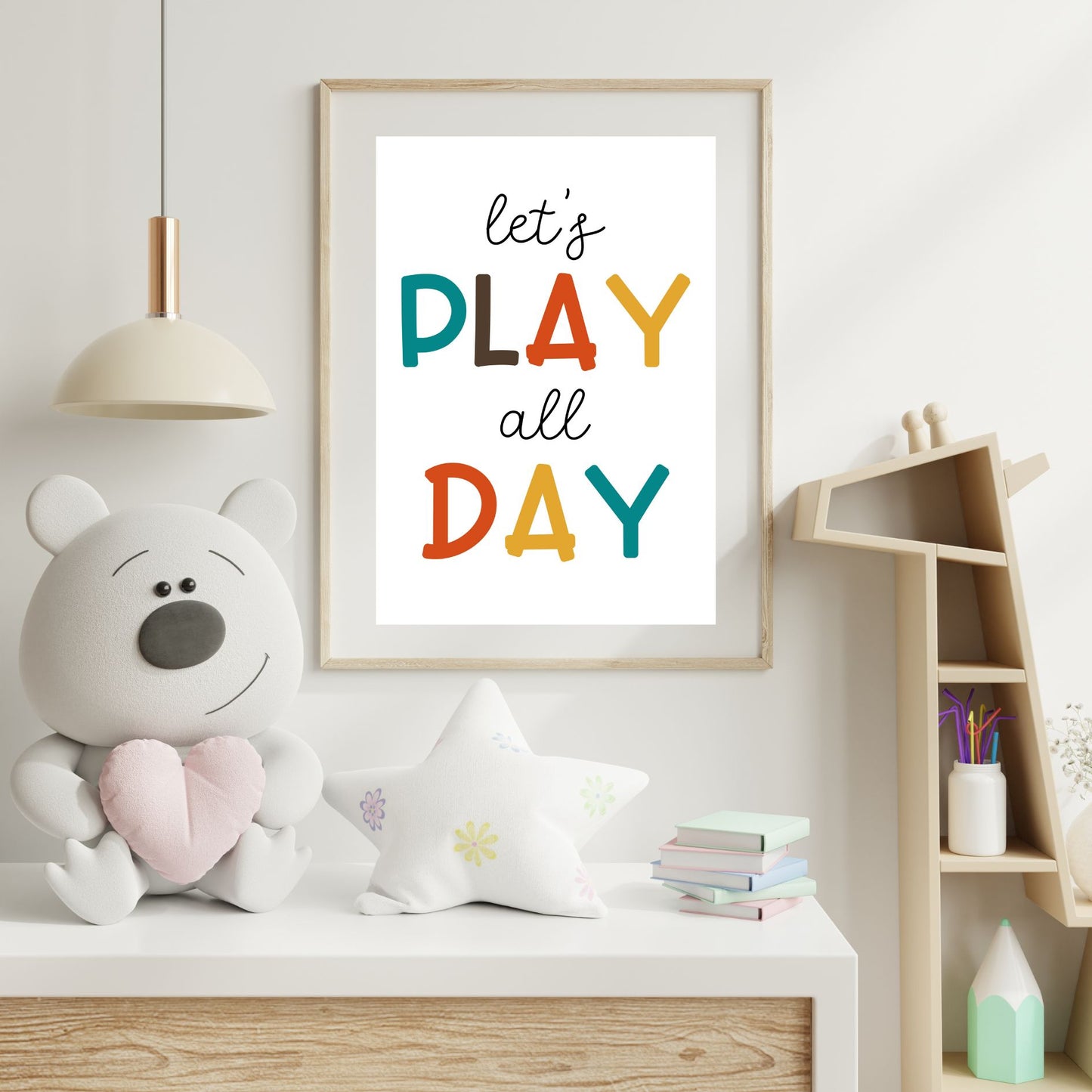 Kids Play Room Wall Art